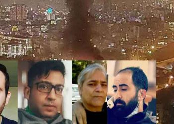 آتش سوزی در اوین؛ پنج زندانی سیاسی با پرونده سازی سنگین روبرو شدند
