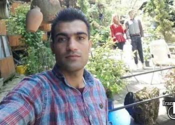 مهران قره باغی محروم از حداقل امکانات در زندان مرکزی اهواز.jpg