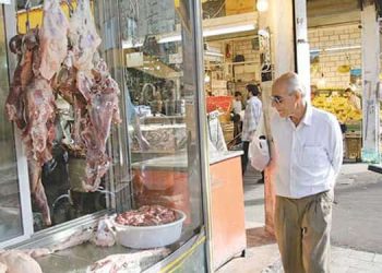 کانون حقوق بشر ایران - رکورد شکنی بی‌سابقه در گرانی گوشت قرمز