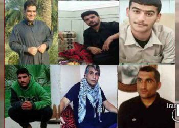 صدور حکم اعدام شش زندانی سیاسی در استان خوزستان