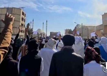 شرایط وخیم و بلاتکلیفی شصت تن از بازداشت شدگان اعتراضات سراسری زاهدان