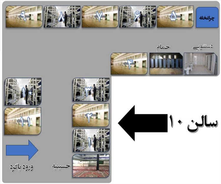 بند ۸ زندان اوین