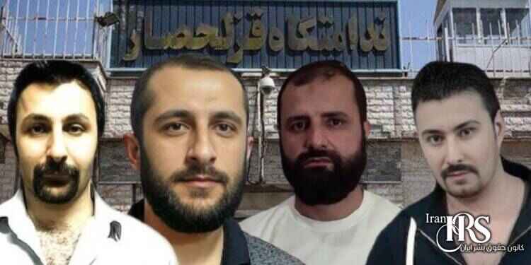 هشدار عفو بین الملل درباره خطر اعدام انور خضری، فرهاد سلیمی، کامران شیخه و خسرو بشارت