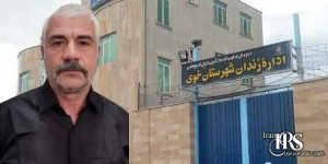 ابراهیم خلیل صدیقی همدانی لبان خود را به نشانه اعتراض دوخت