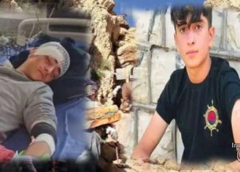 زخمی شدن کودک کولبر سینا نادری، از بازداشت‌شدگان اعتراضات سراسری ۱۴۰۱