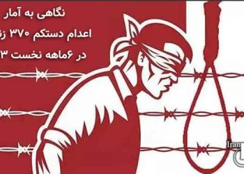 موج اعدام‌ها ، نگاهی به آمار اعدام دستکم ۳۷۰ زندانی در ۶ماهه نخست ۱۴۰۳