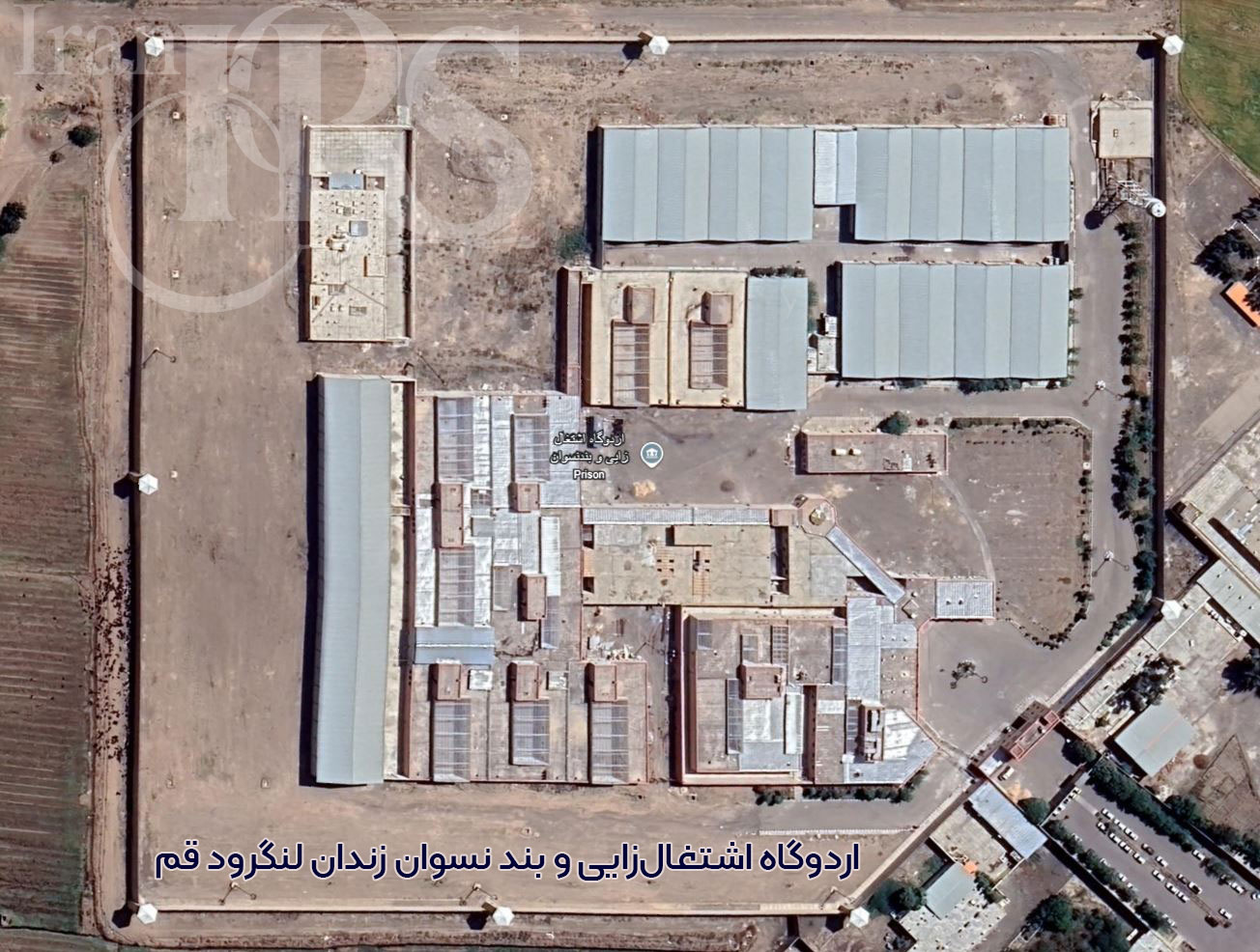 افشای شکنجه گران + عکس هوایی و نقشه زندان لنگرود قم