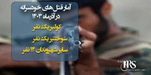 نگاهی به آمار چشمگیراعدام‌ها، بازداشت‌ها و قتل‌های خودسرانه در آذر ماه ۱۴۰۳