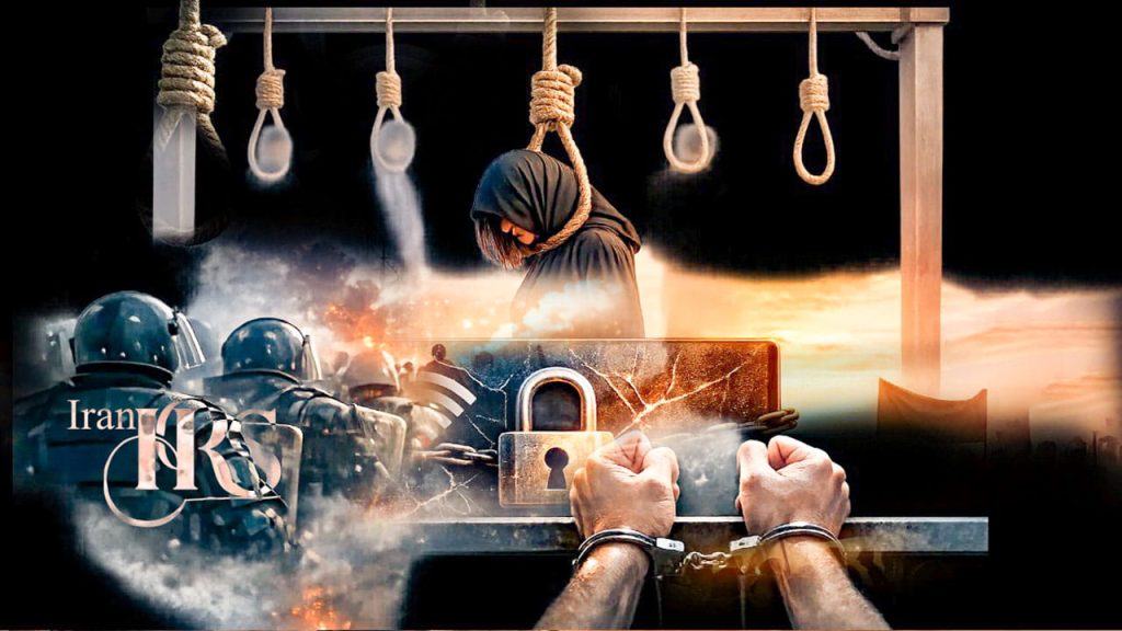 اعدام ۲۴ زندانی از جمله یک زن همزمان با قطع اینترنت و سرکوب اعتراضات سراسری