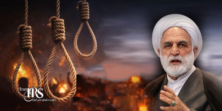 تهدید محسنی اژه‌ای به آغاز موج تازه اعدام در اعتراضات سراسری۱۴۰۴ ؛ «کار اصلی ما تازه شروع شده است»