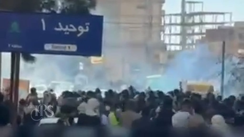 سرکوب اعتراضات در زاهدان پس از نماز جمعه