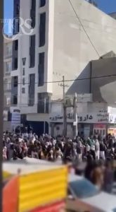 سرکوب اعتراضـات در زاهدان پس از نماز جمعه
