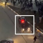 فیلم تکان‌دهنده زیر گرفتن مردم توسط خودروی یگان ویژه در اردبیل در اعتراضات سراسری ۱۴۰۴