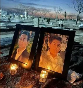 فیلم تکان ‌دهنده به رگبار بستن و کشتن ۲نوجوان بخاطر شادی مرگ خـامنه‌ای در فردیس کرج