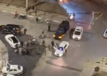 فیلم تیراندازی به شهروندان در چهارشنبه‌سوری تهران