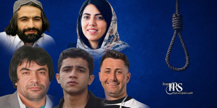اعدام ۵ زندانی از جمله یک زن و یک کودک مجرم در زندان‌های اهواز، اراک، اصفهان و کرمان